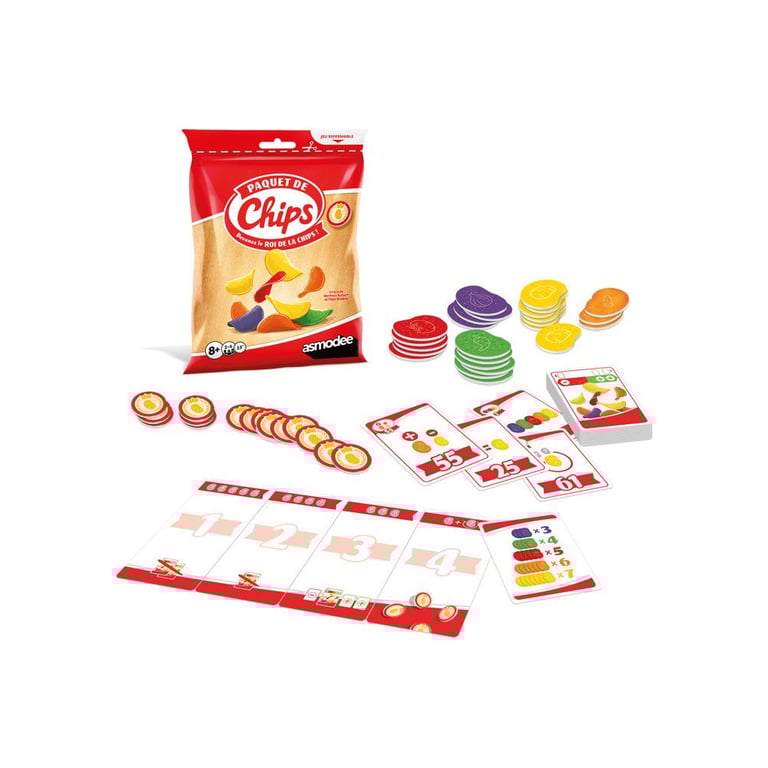 Jeu d'ambiance Asmodee Paquet de Chips - vue 2