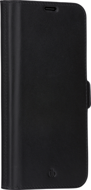 Folio 2 en 1 iPhone 13 Lynge en Cuir Noir DBramante1928