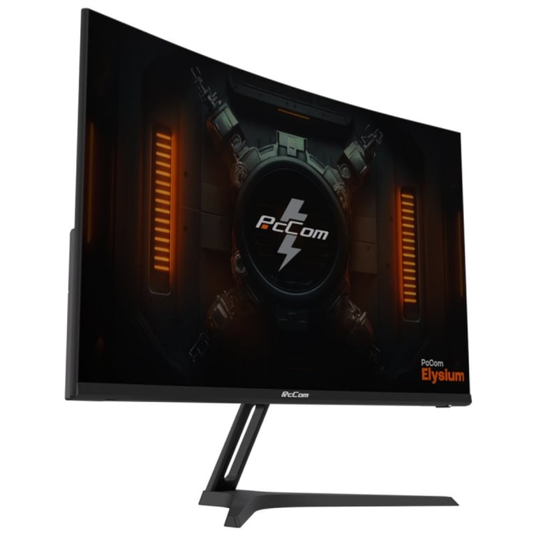 Écran Gaming PcCom Elysium 23,6  Courbe VA FHD 180Hz AdaptiveSync Anti-Lumière Bleue - Excellent état