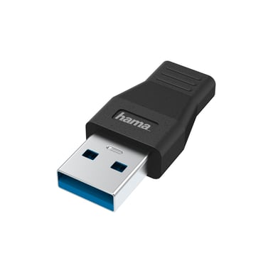 Adaptateur USB, fiche USB-A - port USB-C, USB 3.2 Gen1, 5 Gbit/s