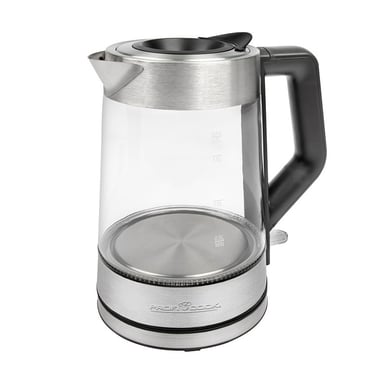 Bouilloire électrique verre/inox 1,7L 2200W Proficook PC-WKS 1190 G - Neuf