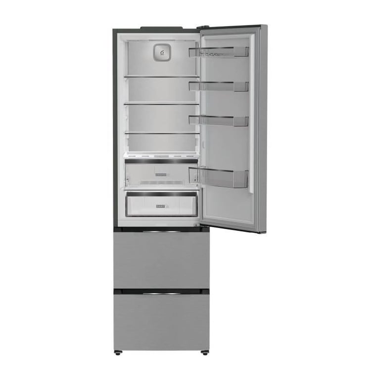 Réfrigérateur combiné Whirlpool WHKF6352X5E Classe C 351 + 35 dB Dual No Frost Inox - vue 3