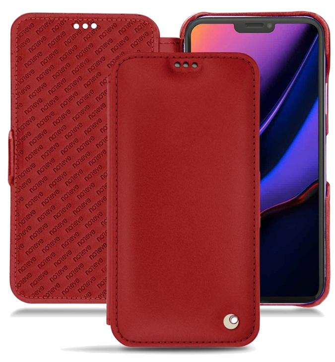 Housse cuir Apple iPhone 11 Pro - Rabat horizontalRouge