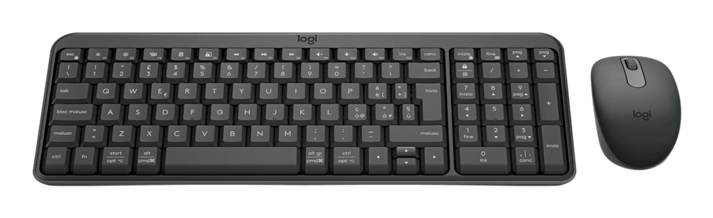 Logitech MK250 Compact Bluetooth Wireless Combo clavier incluse Universel Italien - vue 4