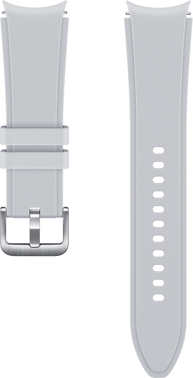Bracelet Ridge Sport pour G Watch 4 Classic 130mm, M/L Argent Samsung