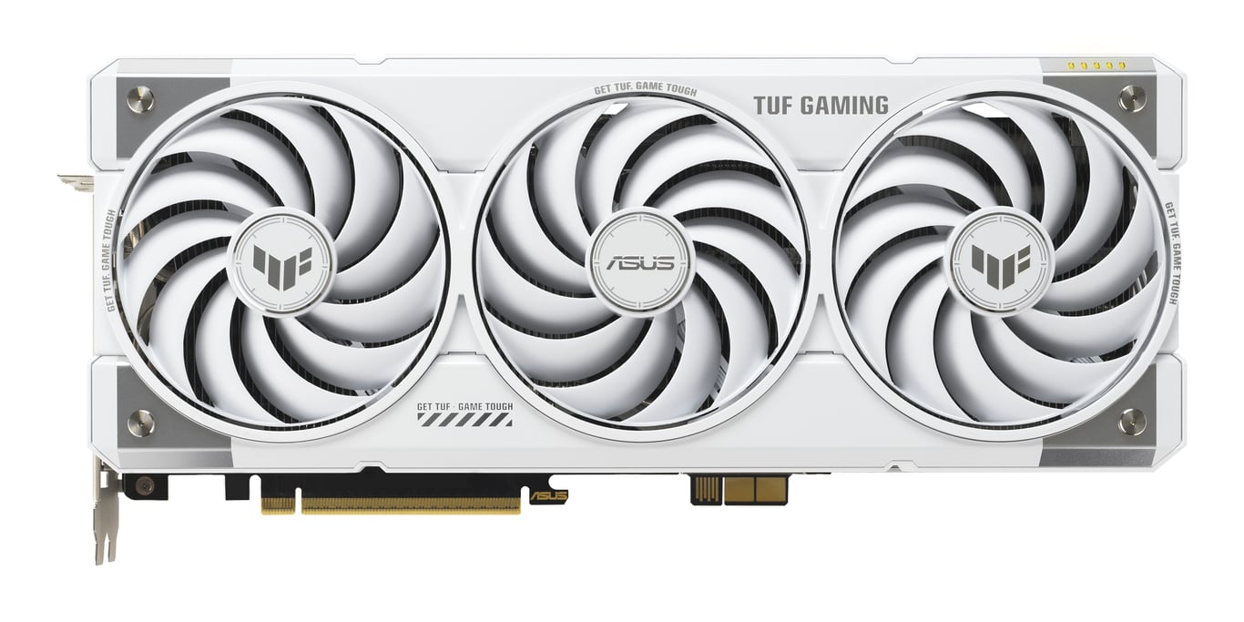 ASUS TUF-RTX5070TI-O16G-BTF-WHITE NVIDIA GeForce RTX 5070 Ti 16 Go GDDR7 - Neuf