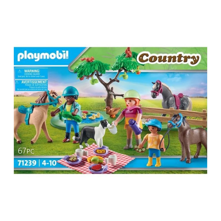 Cavaliers Chevaux 71239 Playmobil La Boîte - vue 2