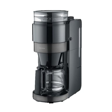 Machine à café filtre SEVERIN KA4830 AromaOne avec moulin intégré Perfect Grind 10 tasses Noir / inox