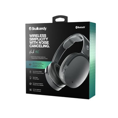 Auricolari Skullcandy Hesh ANC con cavo e archetto wireless per chiamate/musica USB Type-C Bluetooth Nero