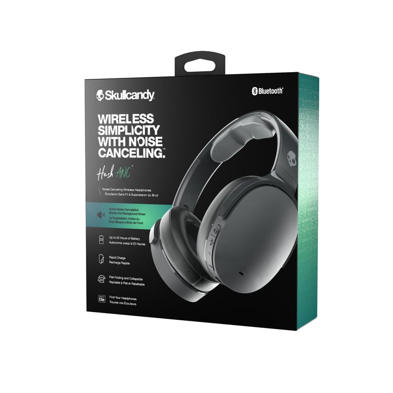 Skullcandy Hesh ANC Écouteurs Avec fil &sans fil Arceau Appels/Musique USB Type-C Bluetooth Noir