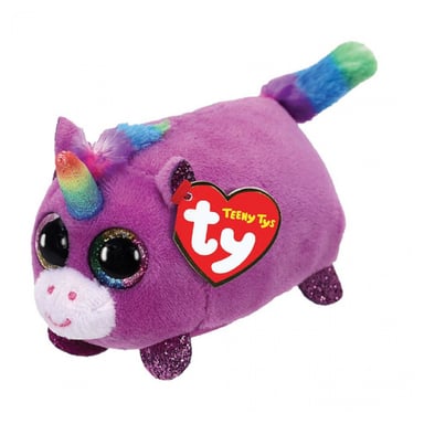 Peluche Licorne Rosette de TY - Miniature Adorable et Colorée