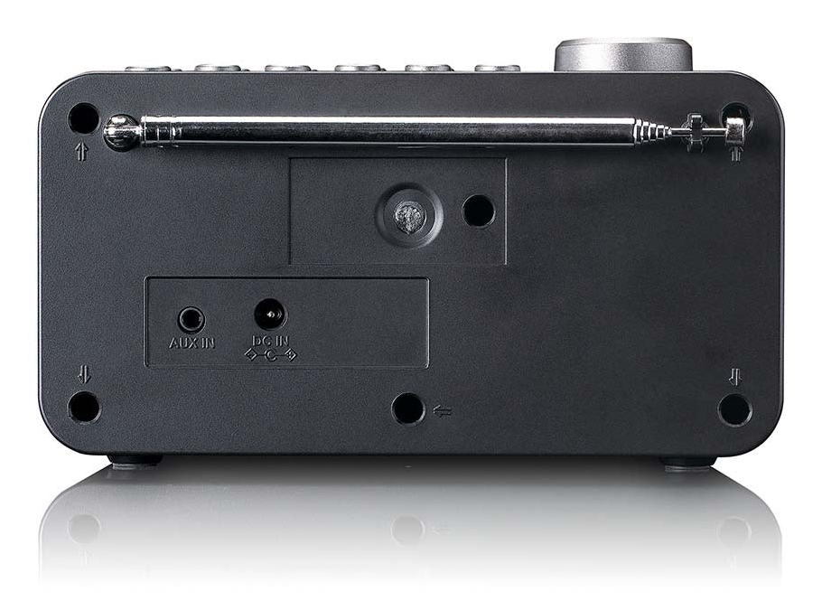 Radio Réveil Lenco CR-625BK – DAB+/FM, Écran LCD, Double Alarme - vue 2
