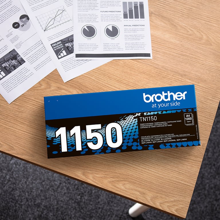 Brother TN1150 original boîte cartouche de toner pour Brother DCP L1640W DCP L1642W HL L1242W - vue 4