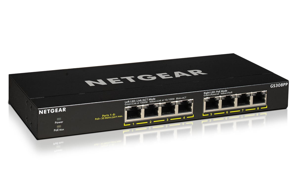 Netgear GS308EPP - vue 9