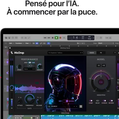 Macbook Pro M5 (2025) 14', 512 Go 16 Go CPU 10 Apple GPU 10, Noir sidéral - AZERTY