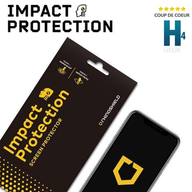 Protection Souple Ecran Anti-Chocs 2.5D Impact Protection Pour Apple Iphone Xr / 11 - Rhinoshield