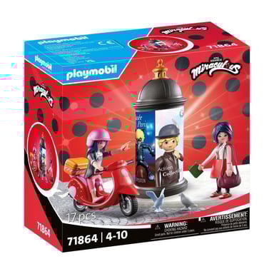 Playmobil 71864 - Miraculous: Paseo En Scooter Por Paris