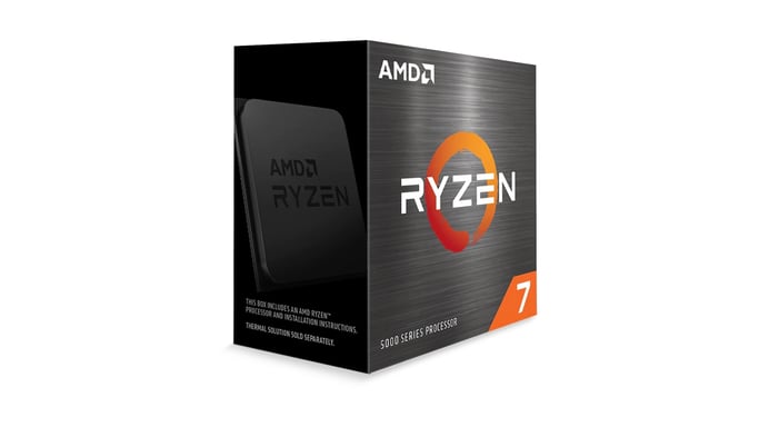 AMD Ryzen 7 5700X3D processeur 3 GHz 96 Mo L3 Boîte - Neuf