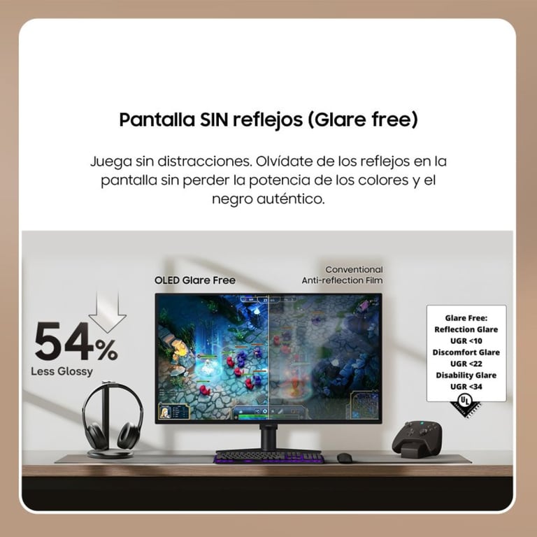 Ecran PC Gaming Samsung LS27HG612SUXEN - vue 8