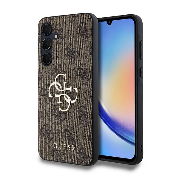 Guess 4G Big Metal Logo - Coque Samsung Galaxy A35 5G - vue 2
