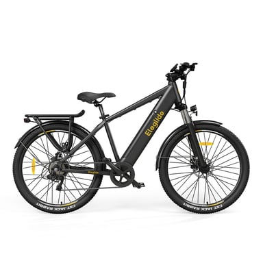 Eleglide T1 Bici Elettrica Nera con APP, Telaio Alto, 27,5 Pollici, Batteria 36V13Ah, Motore 250W, Spina UE