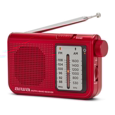 Aiwa RS-55RD Radio portable Personnel Analogique Rouge