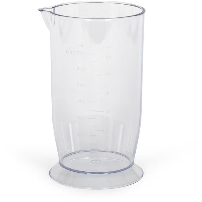 Mixeur plongeant LIVOO DOP245R 2 vitesses Bol gradué 700 ml 2 lames en acier inoxydable - vue 3