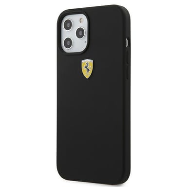 Custodia Ferrari per iPhone 12 Pro Max 6,7'' nero
