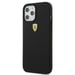 Custodia Ferrari per iPhone 12 Pro Max 6,7'' nero