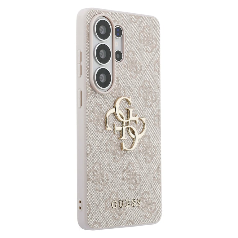 Guess Coque 4G Metal Logo Backcover pour Samsung Galaxy S26 Ultra Rose - vue 2