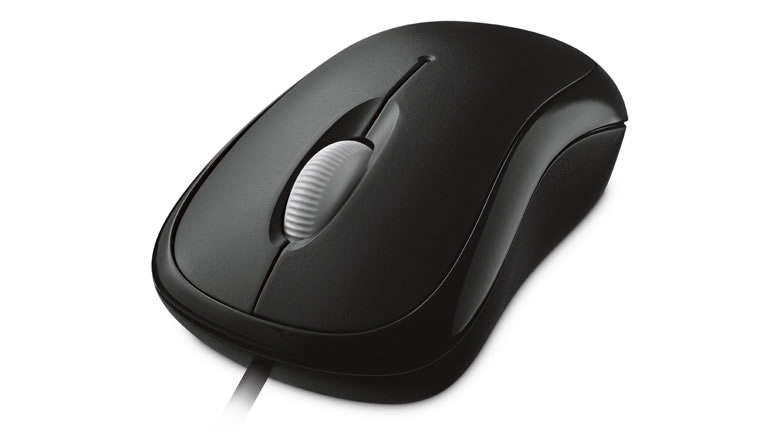 Microsoft Basic Optical Mouse - vue 3