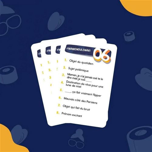 Jeu De Société Mamie Moule Maki Gigamic La Boite - vue 6