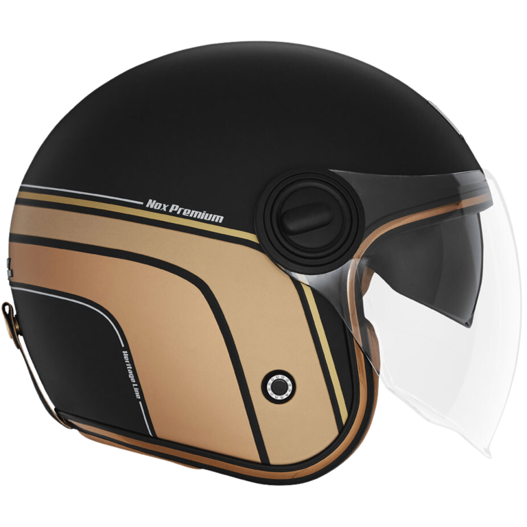 Casque Jet Heritage NOX taille Neuf - vue 4