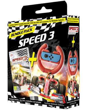 Speed 3 Código CIAB + Nintendo SWITCH volante