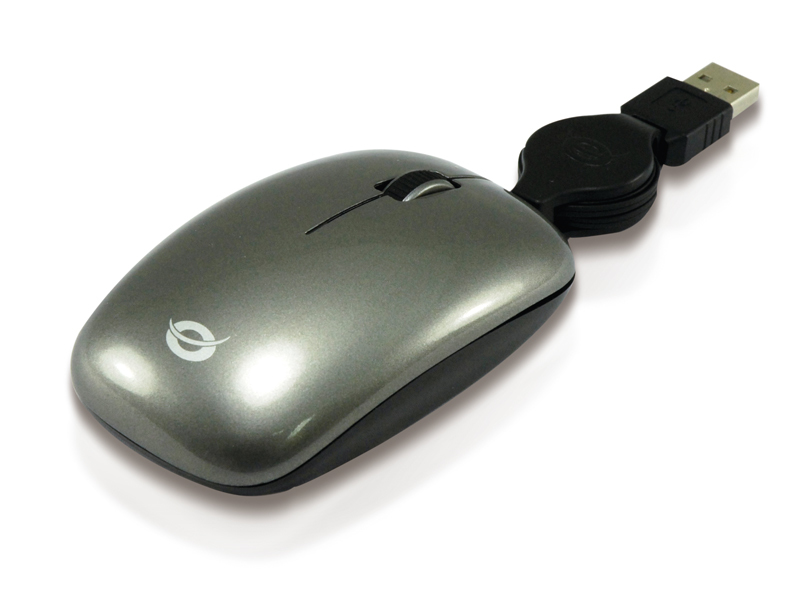 Souris Conceptronic CLLM3BTRV – Ambidextre USB Type-A, 800 DPI, Voyage