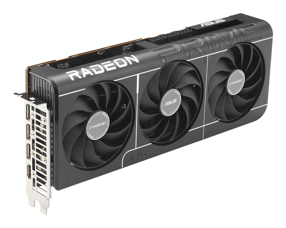 ASUS Prime RX9070XT O16G AMD Radeon RX 9070 XT GDDR6 Neuf - vue 3