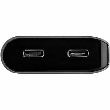 StarTech.com Adattatore multiporta USB-C - Da USB-C a HDMI o Mini DisplayPort 4K 60Hz - Alimentazione passante 100W - Hub USB a 4 porte 10Gbps - Mini Dock USB Type-C - Cavo integrato da 30 cm