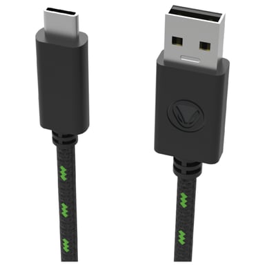 Snakebyte SB916281 câble USB 5 m USB 2.0 USB C USB A Noir, Vert