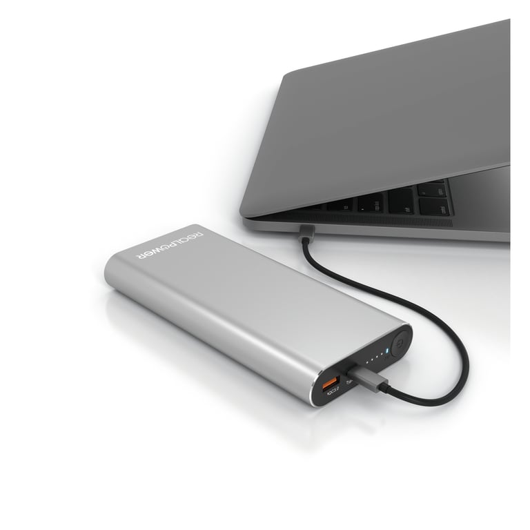RealPower PB 20000PD Lithium Ion Li Ion 20000 mAh Aluminium Neuf - vue 4