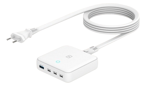 Tucano MA-DEGAN100-EU-W chargeur d'appareils mobiles Ordinateur portable, Smartphone, Tablette Blanc Secteur Charge rapide Intérieure