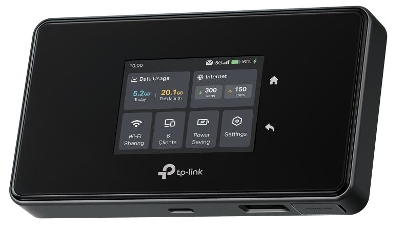 TP Link M8550 V1 Point d'accès mobile 5G LTE Advanced 3.4 Gbits/ Wi Fi 5 Wi Fi 6E - vue 2