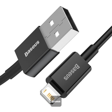 Cavo di ricarica e trasferimento Fast USB-Lightning 2,4A 2m