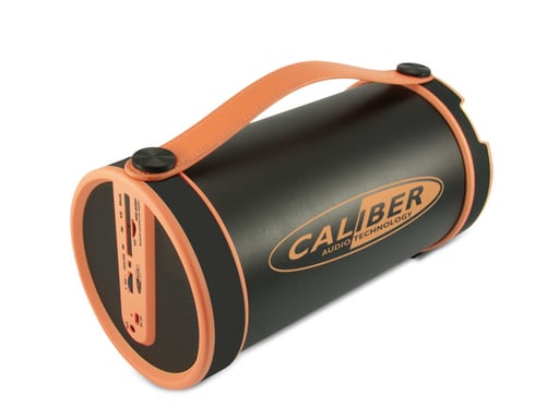 Caliber HPG410BT/O haut-parleur portable et de fête Système d'enceinte portable 2.1 Noir, Orange 11 W
