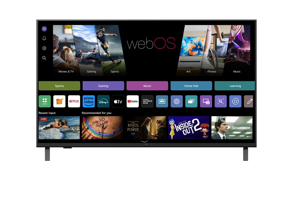 LG UHD AI 43UA75003LA TV 109 2 cm 43 4K Ultra HD Smart TV Wifi Neuf - vue 2