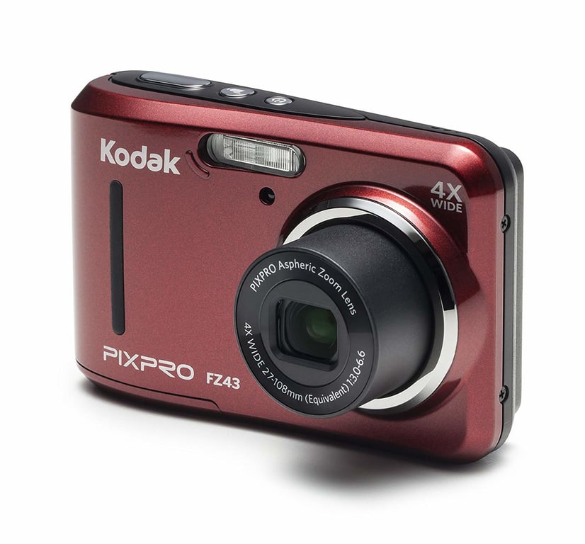 Appareil photo Compact KODAK FZ43 16 Mp Zoom X4 Video HD Grand Angle 27mm Piles - vue 3