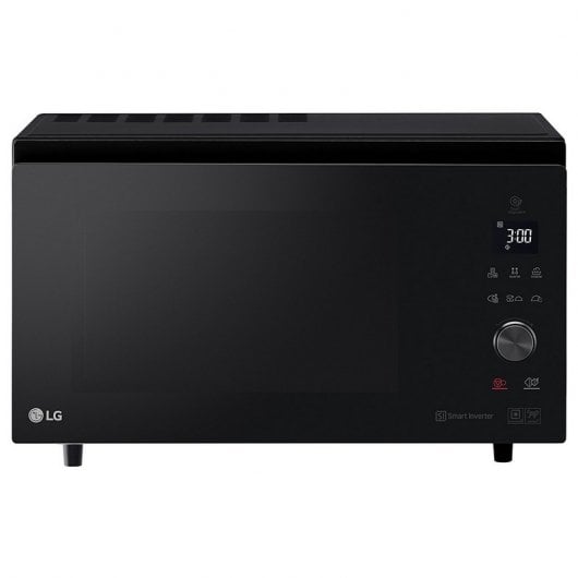 Micro-ondes LG MJ3965BPS – 39L, 1100W, 4 en 1, Technologie Smart Inverter - vue 3