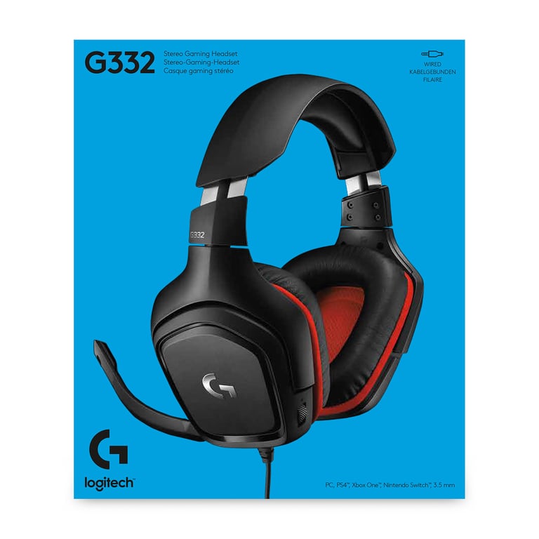 Logitech G G332 Auriculares estéreo para juegos