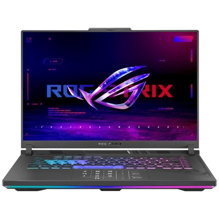 PC Portable Gamer ASUS ROG Strix G16 Sans Windows 16 WUXGA 165Hz RTX 5070Ti 12Go AMD Ryzen 9 8940HX RAM SSD - vue 3