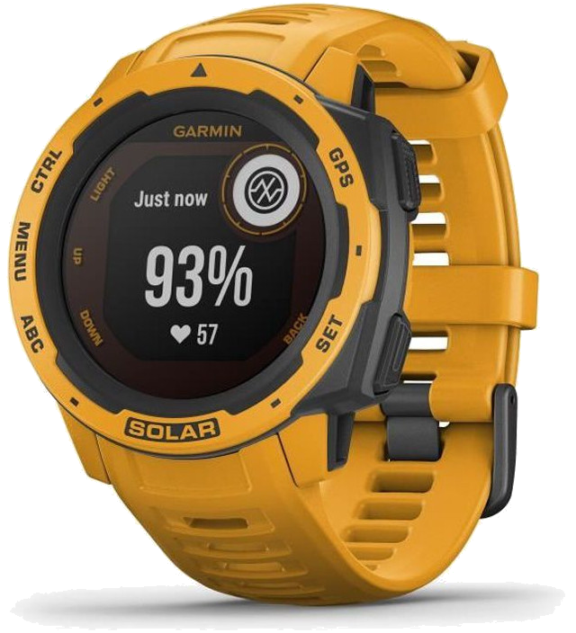 GARMIN Instinct Solar Montre connectée, Sunburst