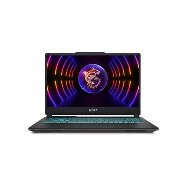 Ordinateur portable gaming MSI Cyborg 15 A13VE-2093XFR i7-13620H 16Go DDR5 512Go NVMe RTX 4050 6Go FreeDOS Noir translucide